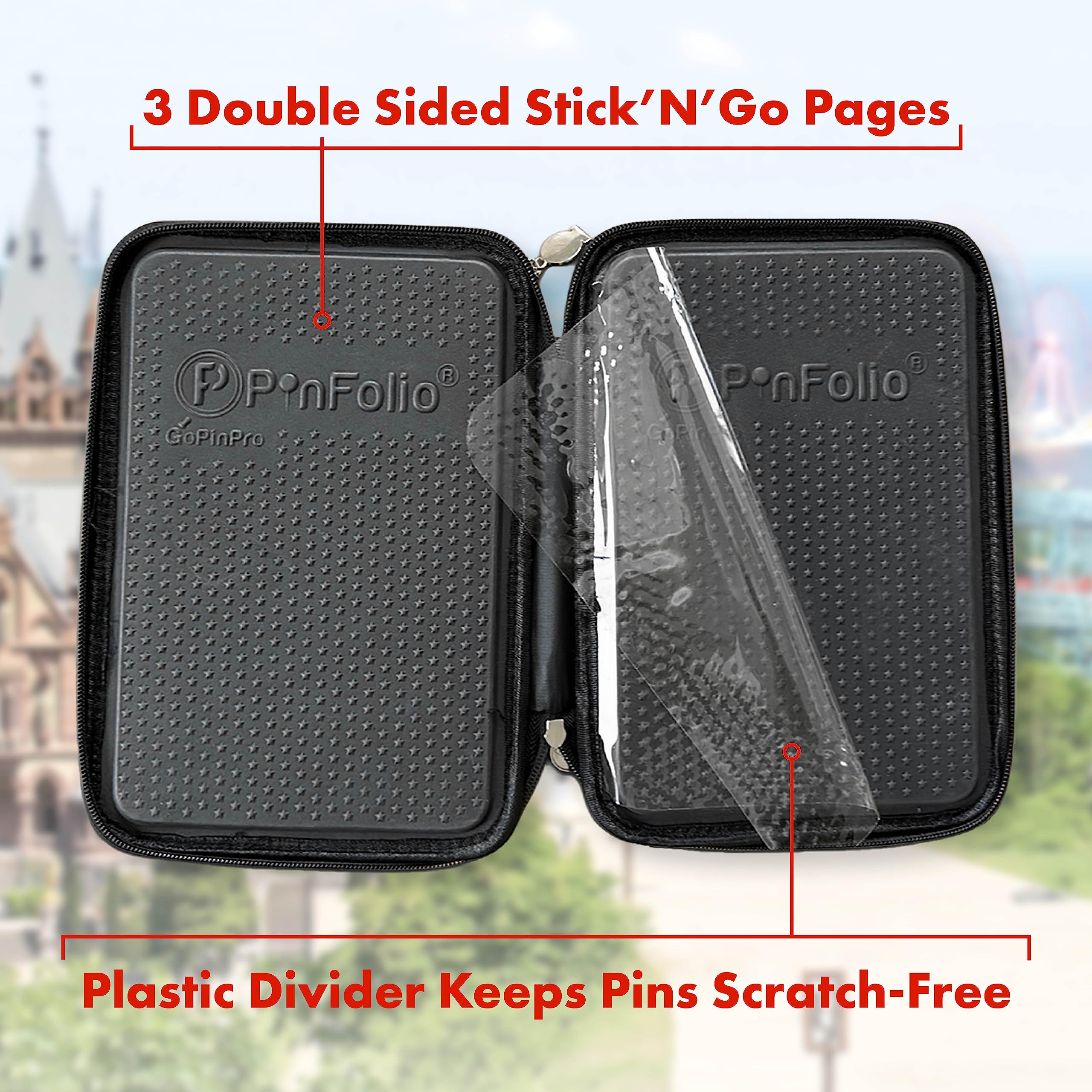 Amazon.co.jp: PinFolio ショーピンディスプレイバッグ、軽量ピン